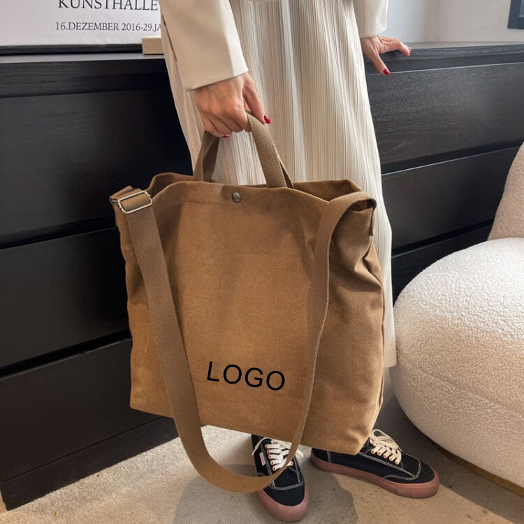 Canvas Crossbody Tote — CR1594